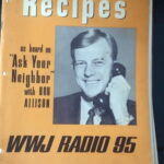 Bob Allison’s Recipes and Household Hints