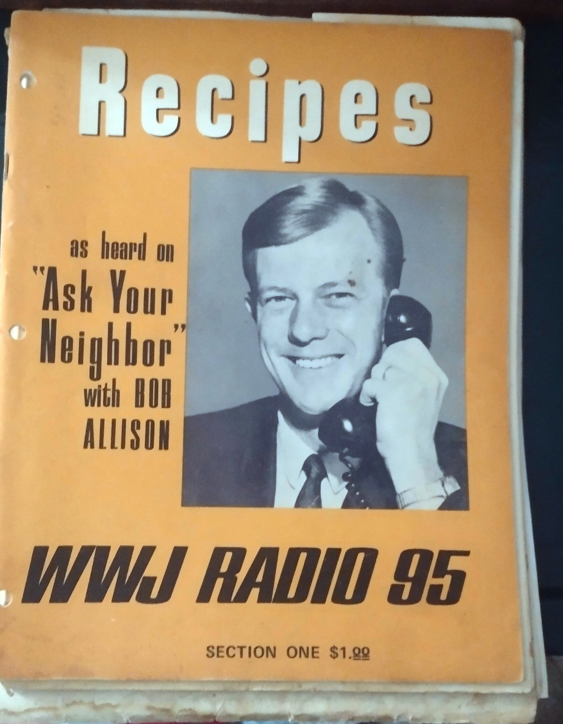 Bob Allison Ask Your Neighbor Recipes Book One